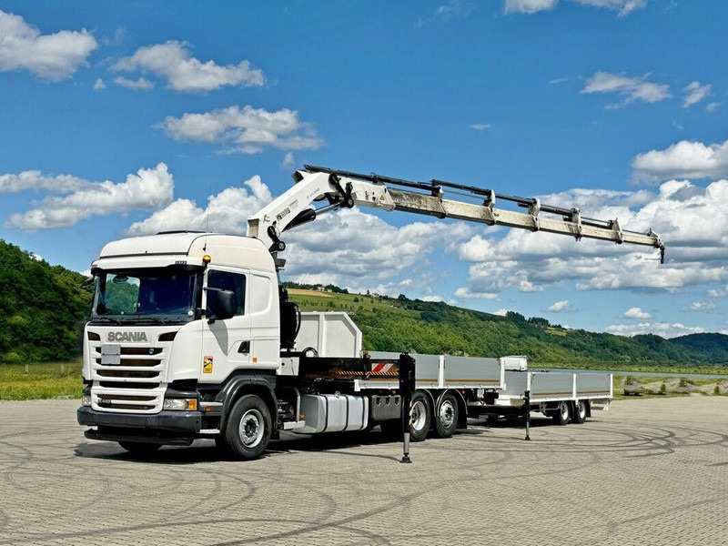 Scania R440 * HIAB 422 E-6 HIPRO + FUNK + Anhänger!*TOP - Dropside/ Flatbed truck, Crane truck: picture 2 Scania R440 * HIAB 422 E-6 HIPRO + FUNK + Anhänger!*TOP - Dropside/ Flatbed truck, Crane truck: picture 2