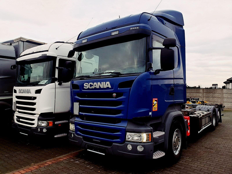 Scania R450 EURO 6 SWAP CHASSIS 1.HAND - Cab chassis truck: picture 1 Scania R450 EURO 6 SWAP CHASSIS 1.HAND - Cab chassis truck: picture 1