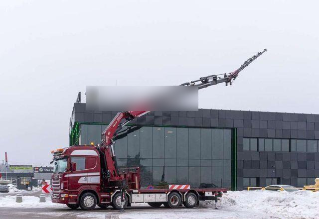 Scania R480 8x2 FASSI F800 BXP.26 Crane Fly Jib - Dropside/ Flatbed truck, Crane truck: picture 1 Scania R480 8x2 FASSI F800 BXP.26 Crane Fly Jib - Dropside/ Flatbed truck, Crane truck: picture 1