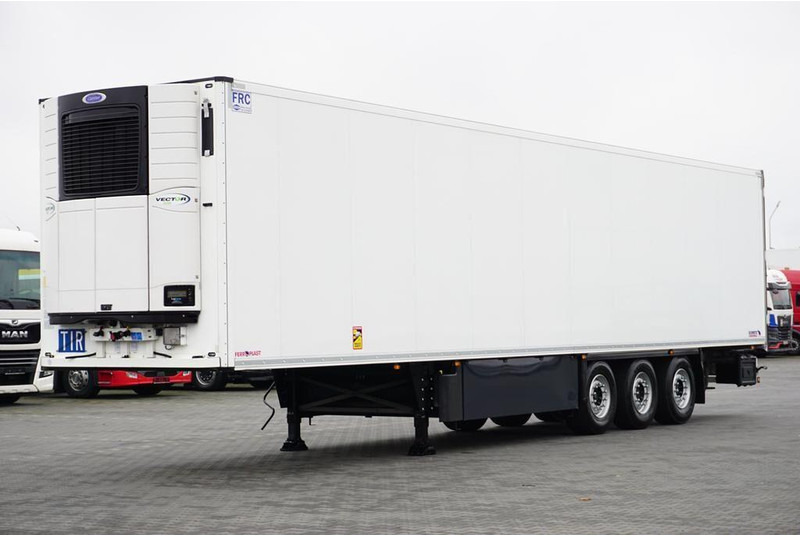 Schmitz Cargobull CHŁODNIA / CARRIER VECTOR 1550 / OŚ PODNOSZONA - Refrigerator semi-trailer: picture 1 Schmitz Cargobull CHŁODNIA / CARRIER VECTOR 1550 / OŚ PODNOSZONA - Refrigerator semi-trailer: picture 1
