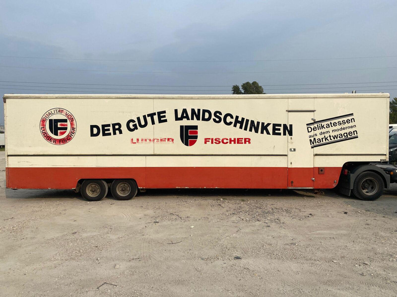 Tamhart BE Semi-Trailer - buffet car - 2 pieces - Vending trailer: picture 1 Tamhart BE Semi-Trailer - buffet car - 2 pieces - Vending trailer: picture 1