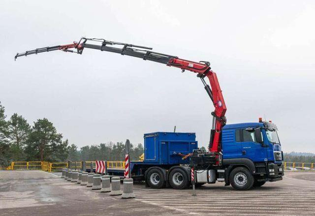 MAN TGS 26.400 6x4 HMF 3722 Fly Crane Semitrailer - Tractor unit: picture 2 MAN TGS 26.400 6x4 HMF 3722 Fly Crane Semitrailer - Tractor unit: picture 2