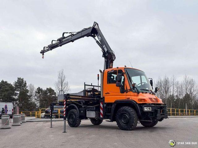 Unimog Mercedes-Benz UNIMOG U300 4x4 HIAB 122 D-3 CRANE - Garden tiller: picture 3 Unimog Mercedes-Benz UNIMOG U300 4x4 HIAB 122 D-3 CRANE - Garden tiller: picture 3