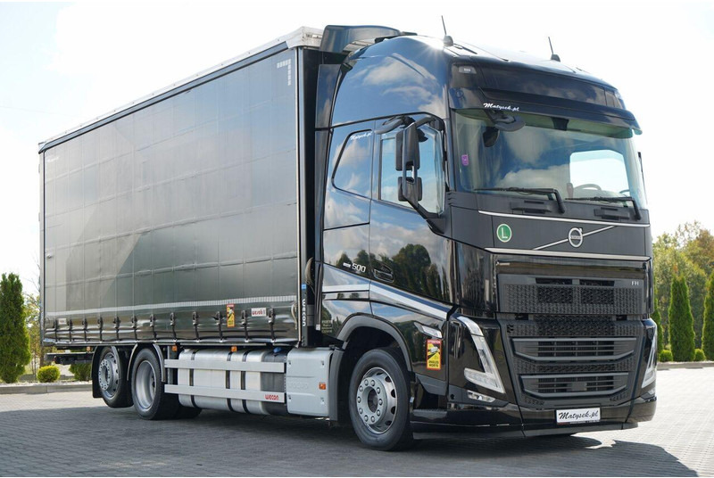 Volvo FH 500 / I-SAVE / TANDEM PRZEJAZDOWY / 2023 / KLIMA POSTOJOWA / - Curtain side truck: picture 1 Volvo FH 500 / I-SAVE / TANDEM PRZEJAZDOWY / 2023 / KLIMA POSTOJOWA / - Curtain side truck: picture 1