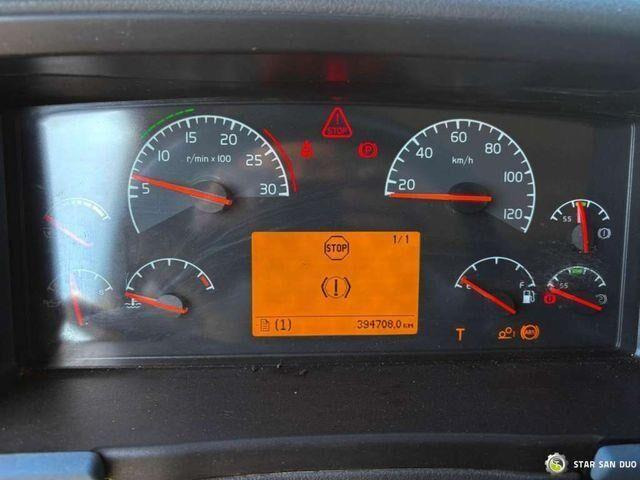 Dropside/ Flatbed truck, Crane truck Volvo FH 520 8x4 HMF ODIN K6 EURO 5 FLY JIB Crane: picture 10