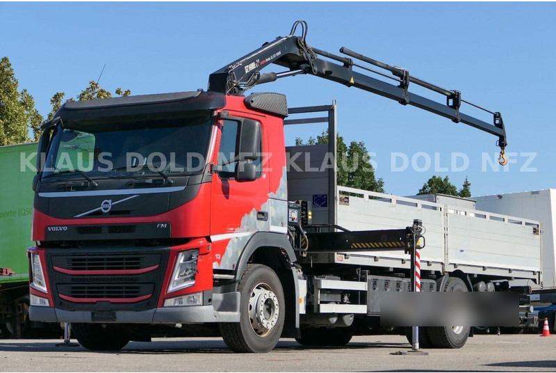 Volvo FM 420 - Flatbed truck + crane - Dropside/ Flatbed truck, Crane truck: picture 1 Volvo FM 420 - Flatbed truck + crane - Dropside/ Flatbed truck, Crane truck: picture 1
