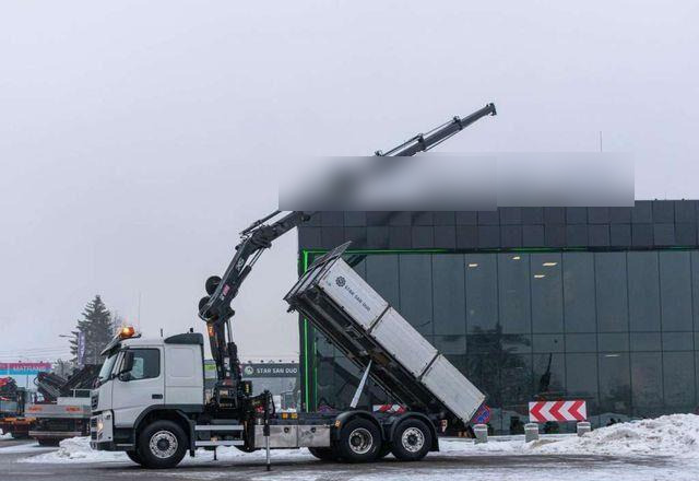 Volvo FM430 6x2 HIAB 166 E-5 HIPRO Crane Kipper - Tipper, Crane truck: picture 5 Volvo FM430 6x2 HIAB 166 E-5 HIPRO Crane Kipper - Tipper, Crane truck: picture 5
