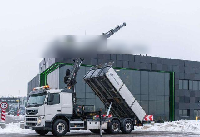 Volvo FM430 6x2 HIAB 166 E-5 HIPRO Crane Kipper - Tipper, Crane truck: picture 1 Volvo FM430 6x2 HIAB 166 E-5 HIPRO Crane Kipper - Tipper, Crane truck: picture 1