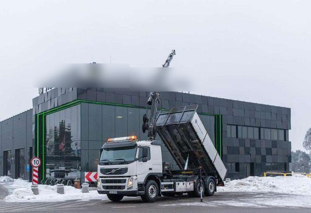Volvo FM430 6x2 HIAB 166 E-5 HIPRO Crane Kipper - Tipper, Crane truck: picture 3 Volvo FM430 6x2 HIAB 166 E-5 HIPRO Crane Kipper - Tipper, Crane truck: picture 3