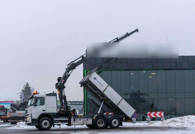 Volvo FM430 6x2 HIAB 166 E-5 HIPRO Crane Kipper - Tipper, Crane truck: picture 5 Volvo FM430 6x2 HIAB 166 E-5 HIPRO Crane Kipper - Tipper, Crane truck: picture 5