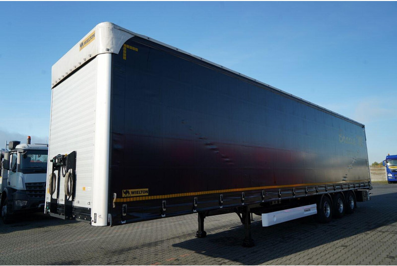 Wielton FIRANKA / MEGA / LOWDECK / MAŁO UŻYWANA / 80 TYS KM / OŚ PODNOSZ - Curtainsider semi-trailer: picture 4 Wielton FIRANKA / MEGA / LOWDECK / MAŁO UŻYWANA / 80 TYS KM / OŚ PODNOSZ - Curtainsider semi-trailer: picture 4