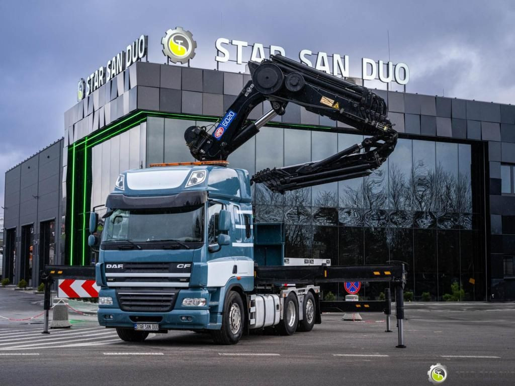 DAF CF 460 6x2 HMF 6020 HDS Crane Fly Jib 5th DAF CF 460 6x2 HMF 6020 HDS Crane Fly Jib 5th - Crane truck, Dropside/ Flatbed truck: picture 2 DAF CF 460 6x2 HMF 6020 HDS Crane Fly Jib 5th DAF CF 460 6x2 HMF 6020 HDS Crane Fly Jib 5th - Crane truck, Dropside/ Flatbed truck: picture 2