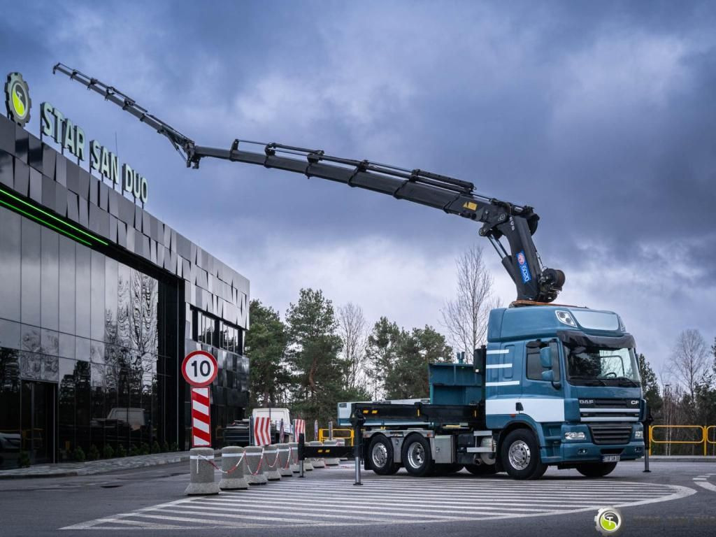 DAF CF 460 6x2 HMF 6020 HDS Crane Fly Jib 5th DAF CF 460 6x2 HMF 6020 HDS Crane Fly Jib 5th - Crane truck, Dropside/ Flatbed truck: picture 1 DAF CF 460 6x2 HMF 6020 HDS Crane Fly Jib 5th DAF CF 460 6x2 HMF 6020 HDS Crane Fly Jib 5th - Crane truck, Dropside/ Flatbed truck: picture 1