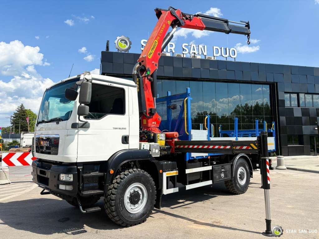 MAN TGM 18 250 4x4 PALFINGER PK 27001 HDS Crane Kra - Tipper: picture 1 MAN TGM 18 250 4x4 PALFINGER PK 27001 HDS Crane Kra - Tipper: picture 1