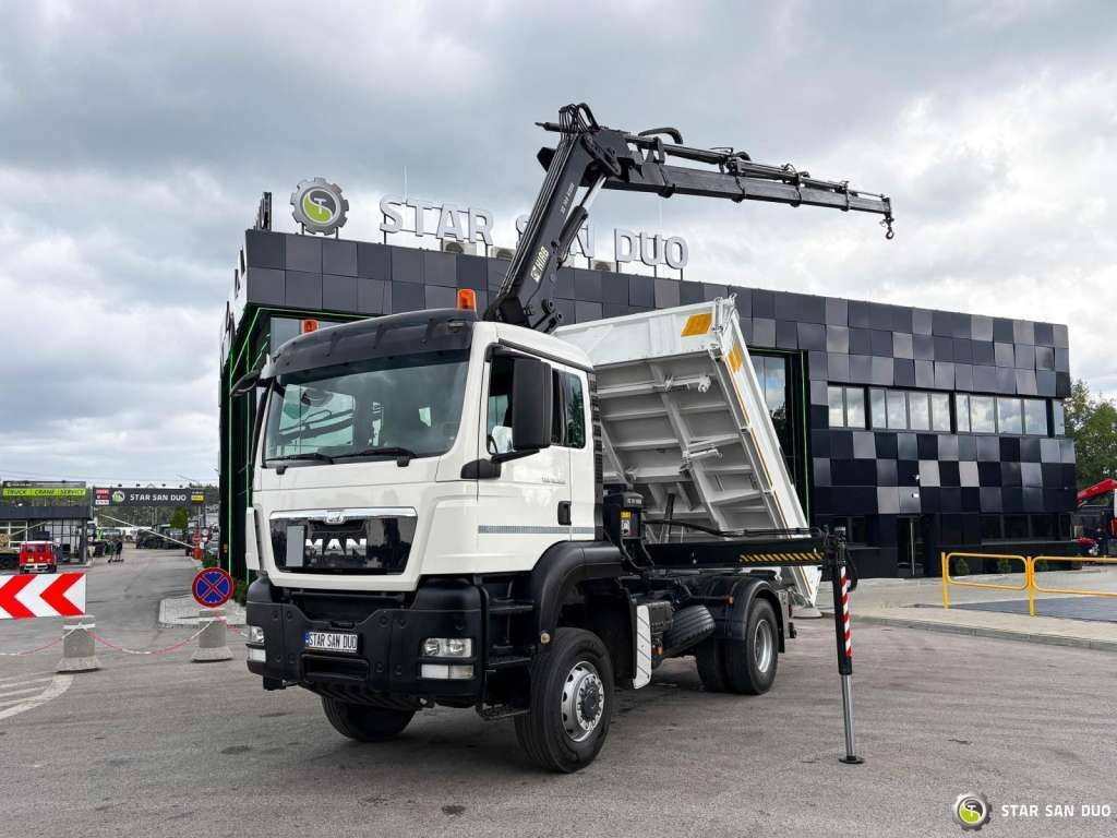 MAN TGS 18.360 4x4 HIAB 144 E-4 Crane Kipper MAN TGS 18.360 4x4 HIAB 144 E-4 Crane Kipper - Crane truck, Tipper: picture 1 MAN TGS 18.360 4x4 HIAB 144 E-4 Crane Kipper MAN TGS 18.360 4x4 HIAB 144 E-4 Crane Kipper - Crane truck, Tipper: picture 1