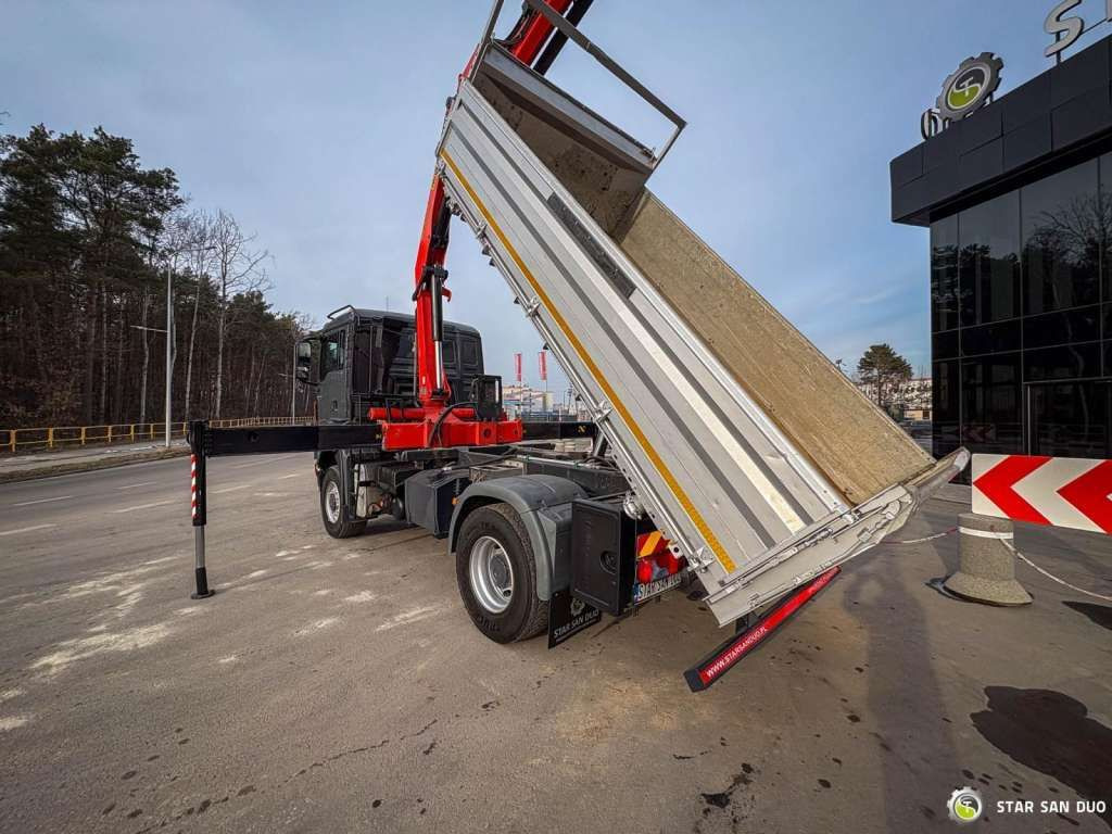 MAN TGS 18.480 PALFINGER PK 16502 HDS Crane,Kipper - Crane truck, Tipper: picture 4 MAN TGS 18.480 PALFINGER PK 16502 HDS Crane,Kipper - Crane truck, Tipper: picture 4