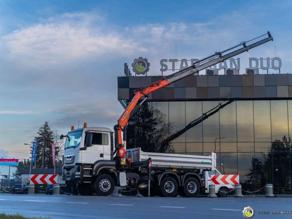 MAN TGS 26.360 6x6 PALFINGER PK 18001 EH Crane Kipe - Crane truck: picture 3 MAN TGS 26.360 6x6 PALFINGER PK 18001 EH Crane Kipe - Crane truck: picture 3