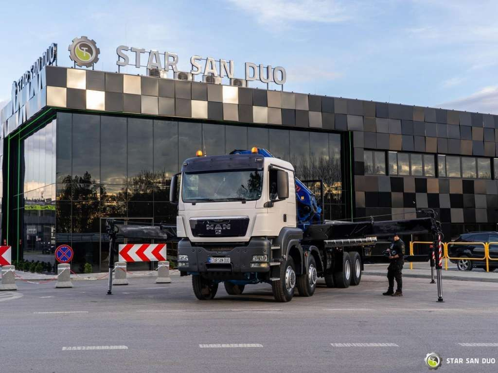 New Crane truck MAN  TGS 41.480 8x8 PM 85SP HDS Crane: picture 10