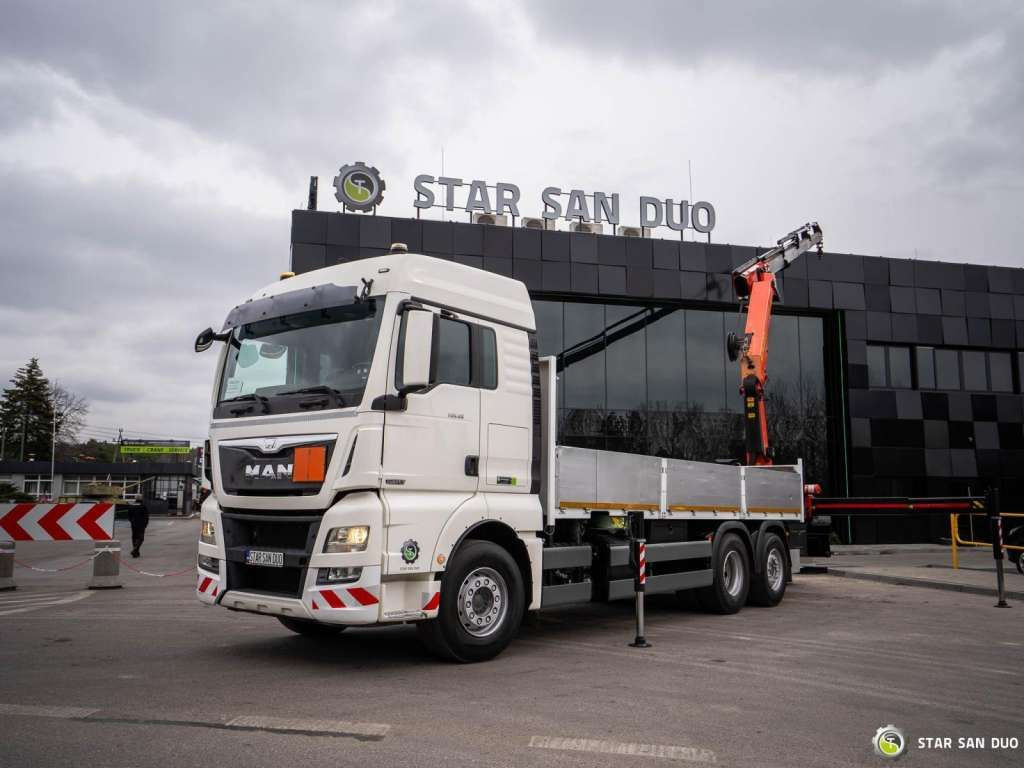 MAN TGX 26.480 6x2 PALFINGER PK 33002 EH Crane Winc - Crane truck: picture 1 MAN TGX 26.480 6x2 PALFINGER PK 33002 EH Crane Winc - Crane truck: picture 1