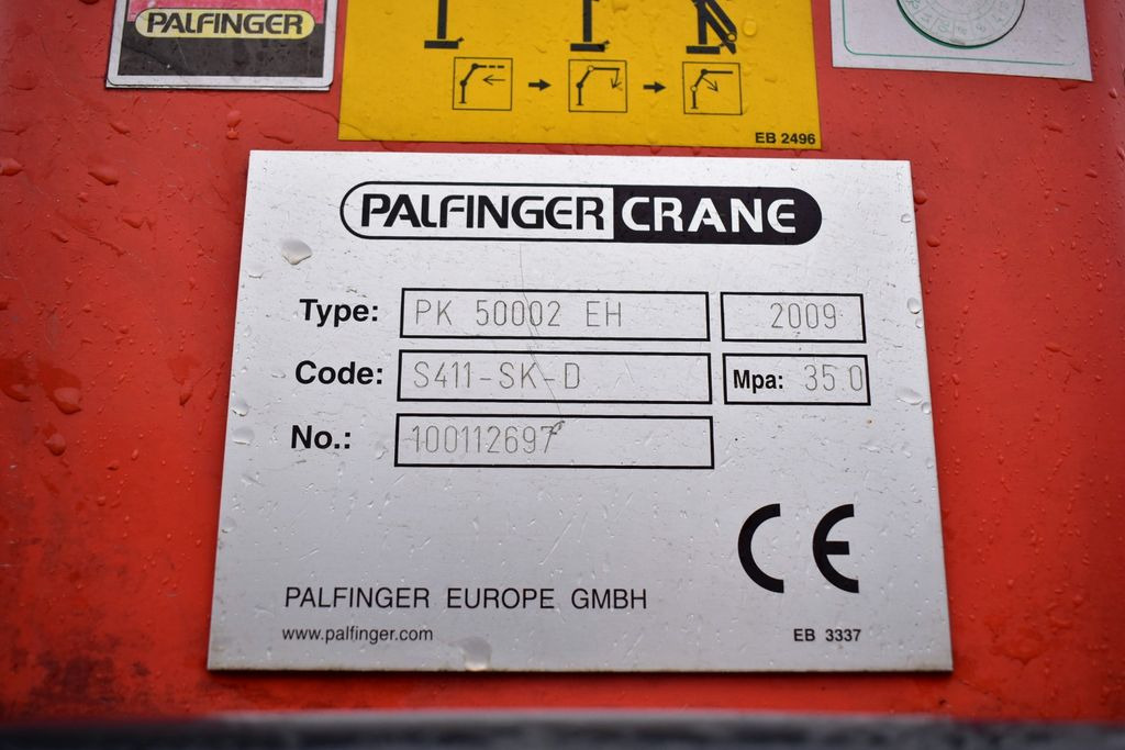 Crane truck, Dropside/ Flatbed truck Mercedes-Benz ACTROS 2546 6x2 Palfinger PK 50002 EURO 5 Cran .: picture 23