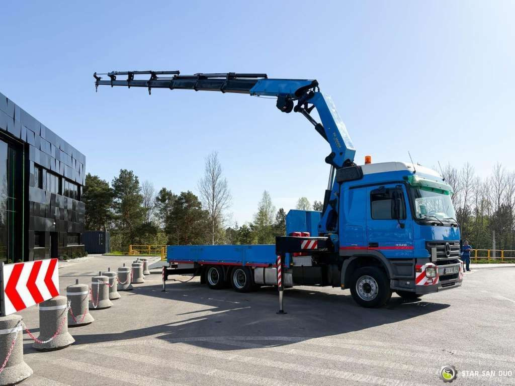 Mercedes-Benz ACTROS 2646L 6x4 PALFINGER 36002 Euro 5 Winch - Crane truck: picture 4 Mercedes-Benz ACTROS 2646L 6x4 PALFINGER 36002 Euro 5 Winch - Crane truck: picture 4
