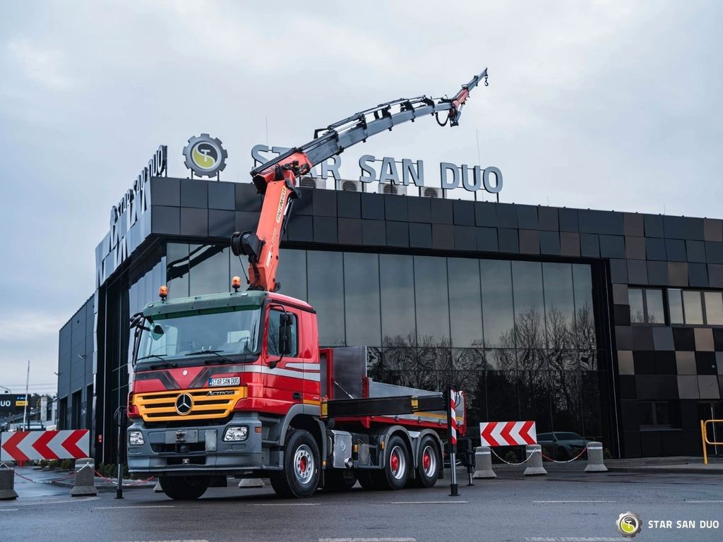 Mercedes-Benz ACTROS 2648 6x4 PALFINGER PK 29002 EURO 5 JIB - Crane truck, Dropside/ Flatbed truck: picture 3 Mercedes-Benz ACTROS 2648 6x4 PALFINGER PK 29002 EURO 5 JIB - Crane truck, Dropside/ Flatbed truck: picture 3