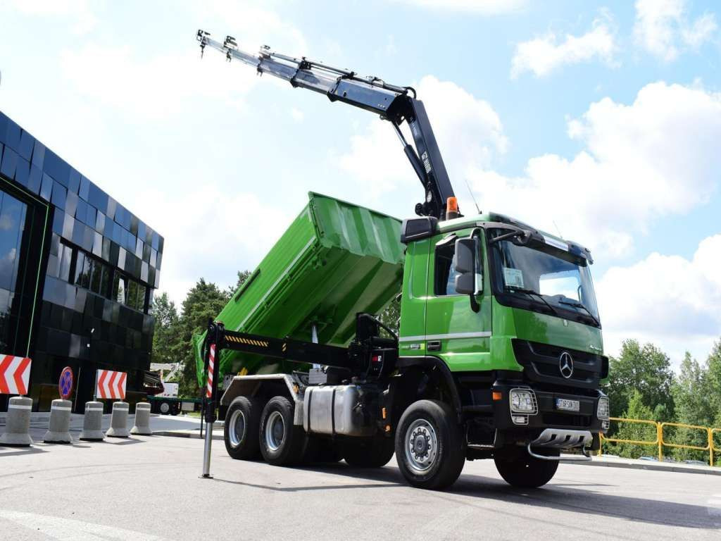 Mercedes-Benz ACTROS 3346 6x6 HIAB 244EP-4 Crane Kipper - Tipper: picture 2 Mercedes-Benz ACTROS 3346 6x6 HIAB 244EP-4 Crane Kipper - Tipper: picture 2