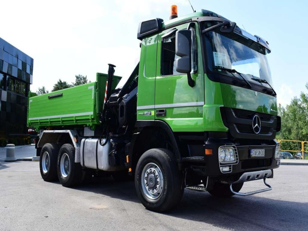 Mercedes-Benz ACTROS 3346 6x6 HIAB 244EP-4 Crane Kipper - Crane truck: picture 4 Mercedes-Benz ACTROS 3346 6x6 HIAB 244EP-4 Crane Kipper - Crane truck: picture 4