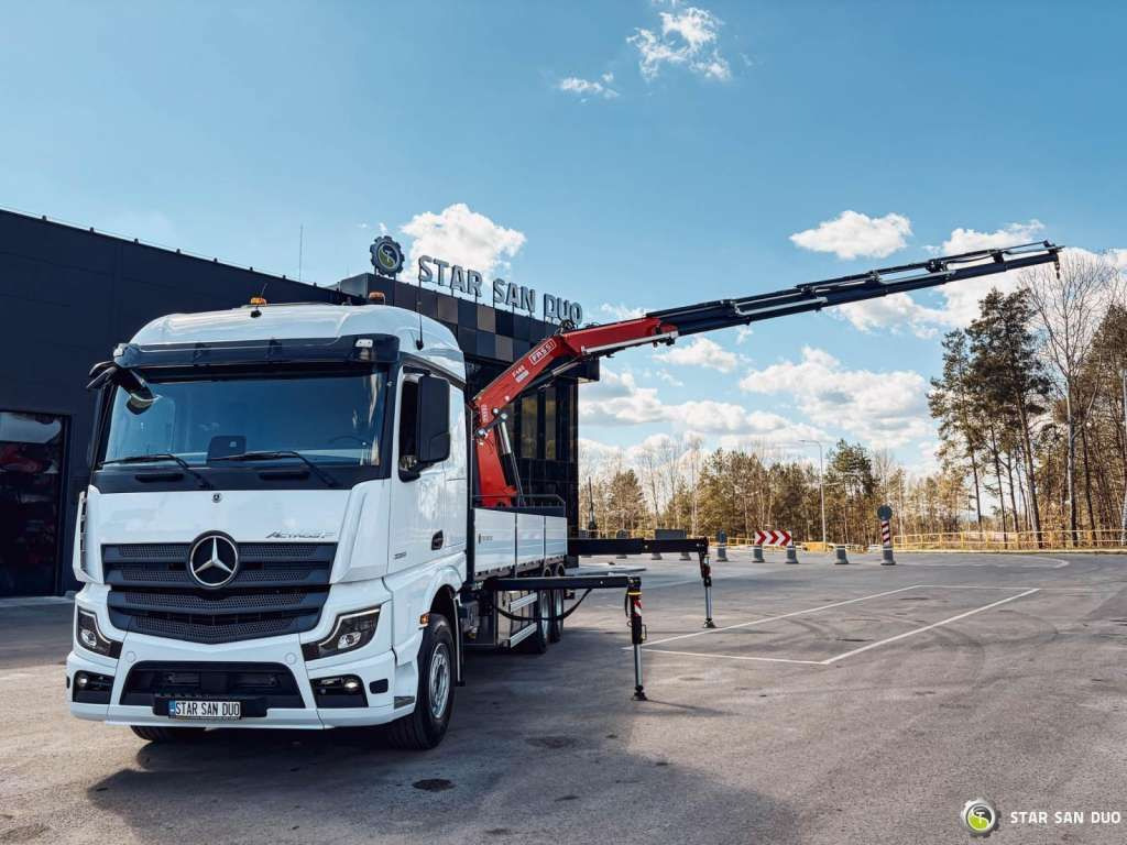 Mercedes-Benz ACTROS 3351 NEW 6x4 Fassi F485 Crane - Crane truck: picture 3 Mercedes-Benz ACTROS 3351 NEW 6x4 Fassi F485 Crane - Crane truck: picture 3