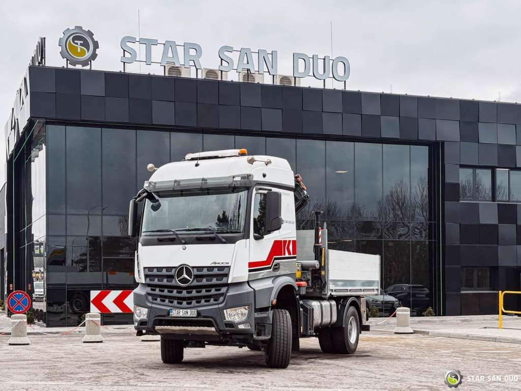 Mercedes-Benz AROCS 1851 4x4 PALFINGER PK 20002 Crane Kran - Crane truck: picture 2 Mercedes-Benz AROCS 1851 4x4 PALFINGER PK 20002 Crane Kran - Crane truck: picture 2