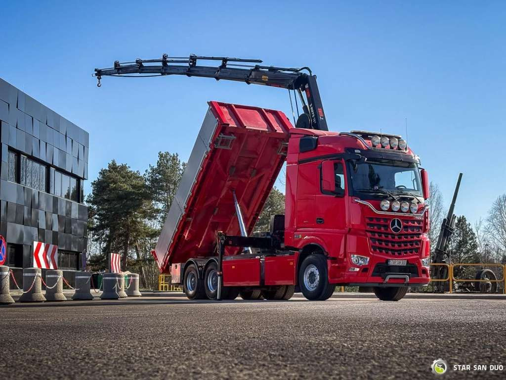 Mercedes-Benz AROCS 3358L 6x4 HIAB 192X-HIPRO E-6 Crane Kippe - Crane truck: picture 3 Mercedes-Benz AROCS 3358L 6x4 HIAB 192X-HIPRO E-6 Crane Kippe - Crane truck: picture 3