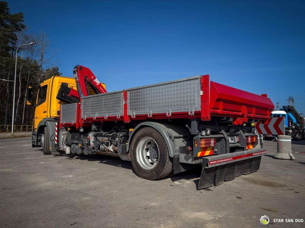 Crane truck, Tipper Mercedes-Benz  AXOR 1824 4x2 HMF 975 HDS Crane  Rotator Kipper Mercedes-Benz AXOR 1824 4x2 HMF 975 HDS Crane  Rotator Kipper: picture 20