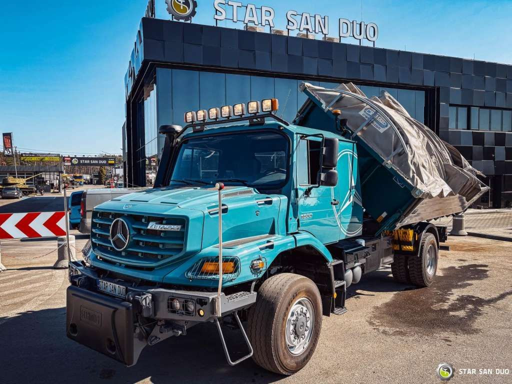 Mercedes-Benz Zetros 1833 4x4 Kipper Camper Chassis - Tipper: picture 4 Mercedes-Benz Zetros 1833 4x4 Kipper Camper Chassis - Tipper: picture 4