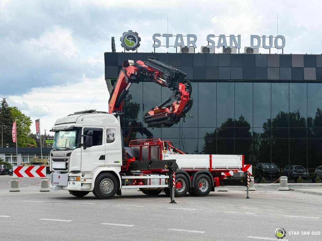 Scania G490 6x2 Palfinger PK 53002 SH Fly Jib Basket - Crane truck: picture 1 Scania G490 6x2 Palfinger PK 53002 SH Fly Jib Basket - Crane truck: picture 1