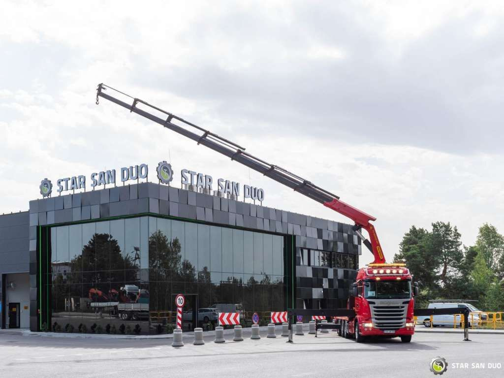 Scania R450 8x4 Palfinger PK 65002 SH HDS Crane - Crane truck: picture 3 Scania R450 8x4 Palfinger PK 65002 SH HDS Crane - Crane truck: picture 3