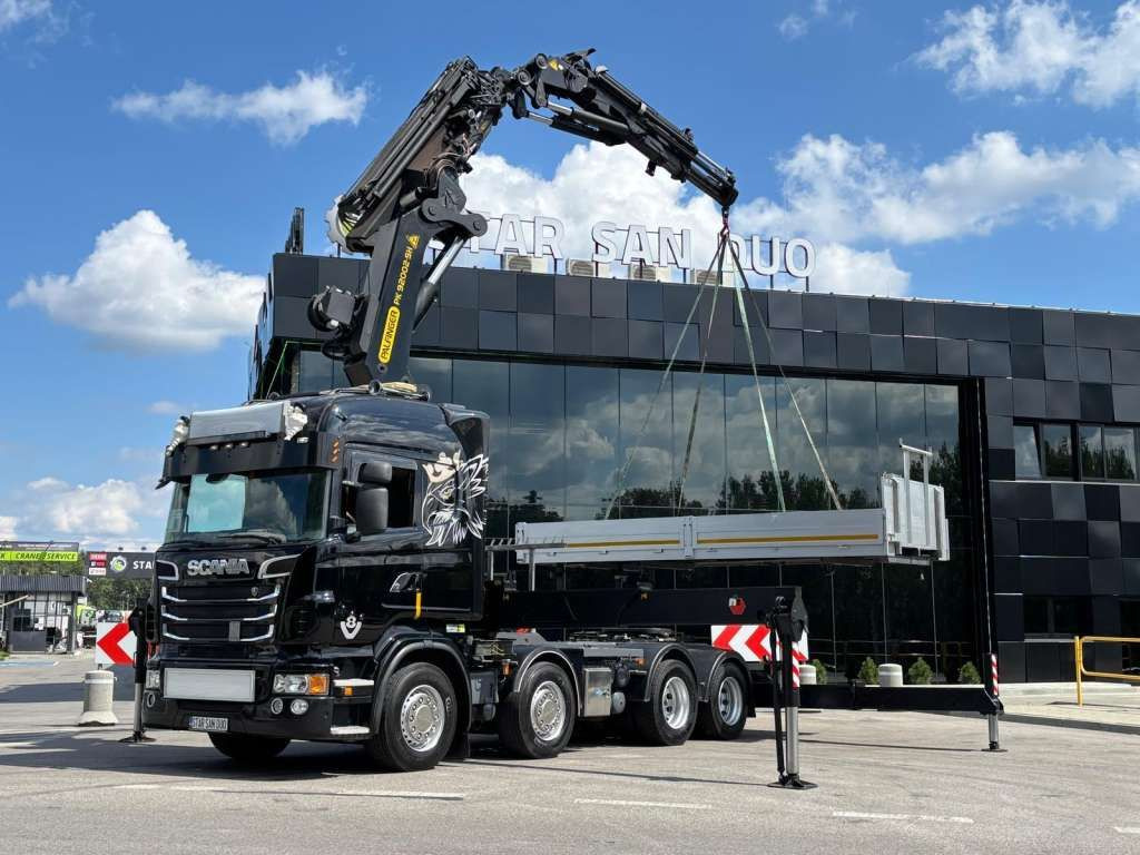 Scania R560 8x2 PALFINGER PK 92002 SH Fly Jib Winch 5t - Crane truck: picture 2 Scania R560 8x2 PALFINGER PK 92002 SH Fly Jib Winch 5t - Crane truck: picture 2
