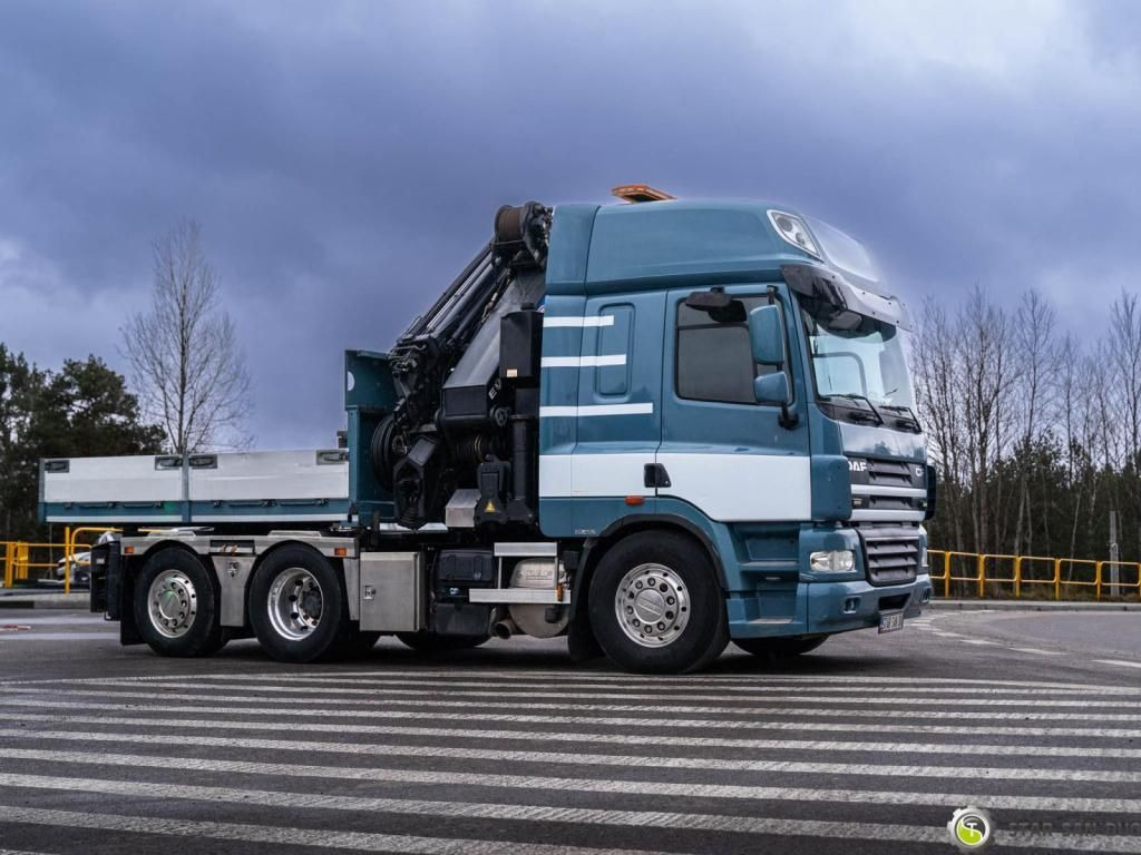 DAF CF 460 6x2 HMF 6020 HDS Crane Fly Jib 5th DAF CF 460 6x2 HMF 6020 HDS Crane Fly Jib 5th - Tractor unit: picture 4 DAF CF 460 6x2 HMF 6020 HDS Crane Fly Jib 5th DAF CF 460 6x2 HMF 6020 HDS Crane Fly Jib 5th - Tractor unit: picture 4