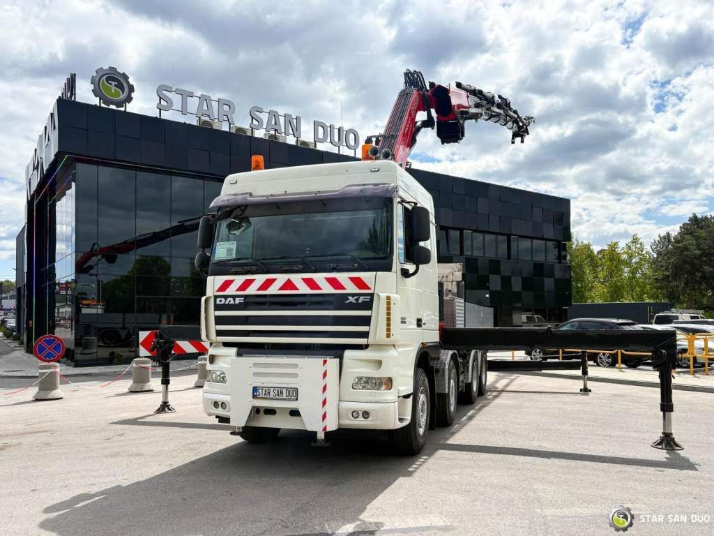 DAF XF 105.510 8x4 FASSI F800 XP Crane Fifth wheel - Tractor unit: picture 5 DAF XF 105.510 8x4 FASSI F800 XP Crane Fifth wheel - Tractor unit: picture 5
