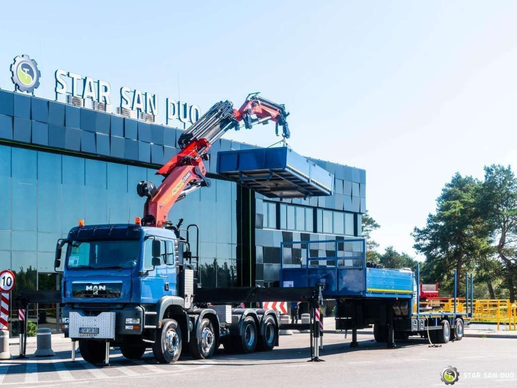 MAN TGA 35.440 8X6H PALFINGER 60002 Semi-trailer - Tractor unit: picture 1 MAN TGA 35.440 8X6H PALFINGER 60002 Semi-trailer - Tractor unit: picture 1