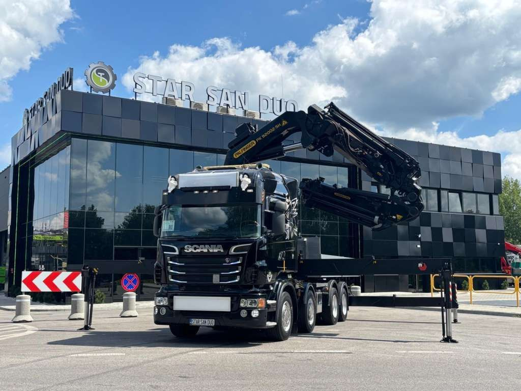 Tractor unit Scania  R560 8x2 PALFINGER PK 92002 SH Fly Jib Winch 5t: picture 10