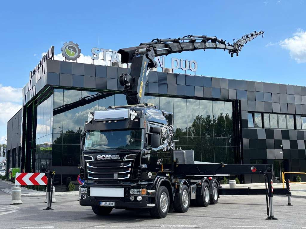 Tractor unit Scania  R560 8x2 PALFINGER PK 92002 SH Fly Jib Winch 5t: picture 11
