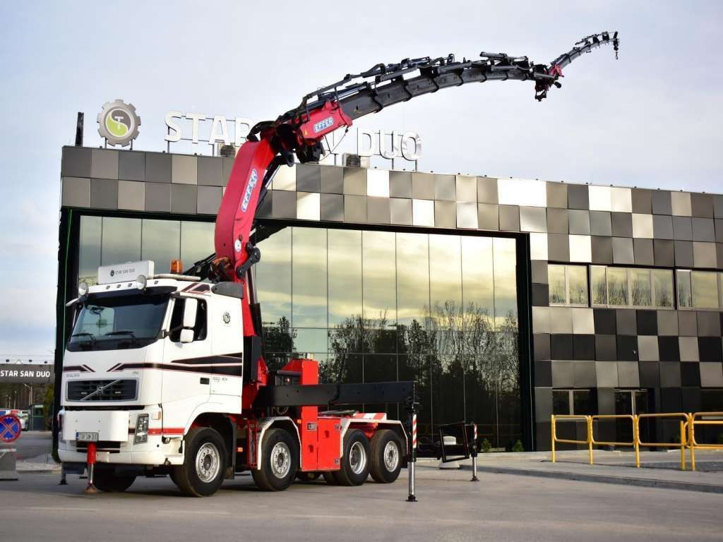 Volvo FH 520 8x2 EFFER 850 Fly Jib Winch 5th - Tractor unit: picture 5 Volvo FH 520 8x2 EFFER 850 Fly Jib Winch 5th - Tractor unit: picture 5