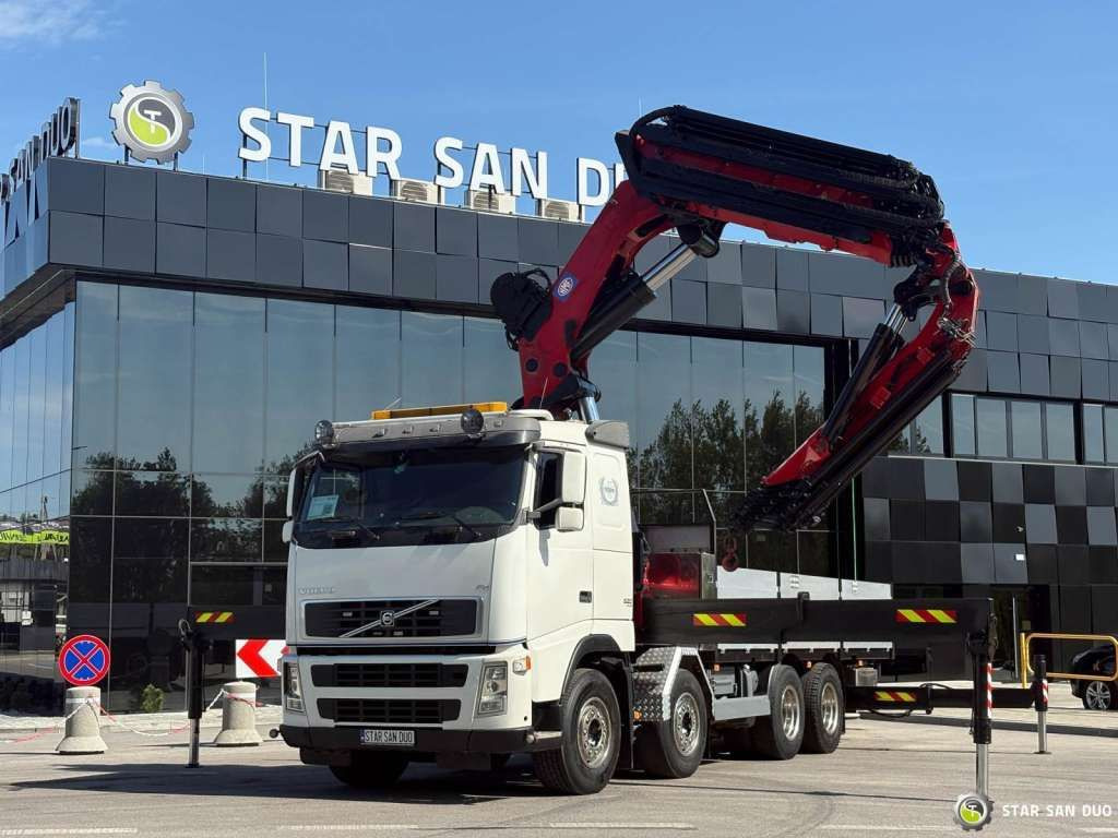 Volvo FH 520 8x4 HMF THOR K6 Fly Jib Euro 4 Winch - Crane truck: picture 4 Volvo FH 520 8x4 HMF THOR K6 Fly Jib Euro 4 Winch - Crane truck: picture 4