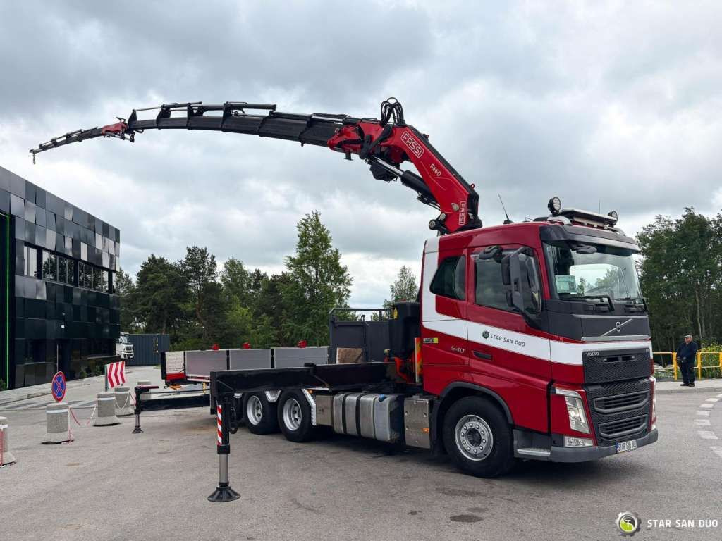 Volvo FH 540 8x4 FASSI F 660 HDS Fly Jib Winch - Crane truck: picture 2 Volvo FH 540 8x4 FASSI F 660 HDS Fly Jib Winch - Crane truck: picture 2