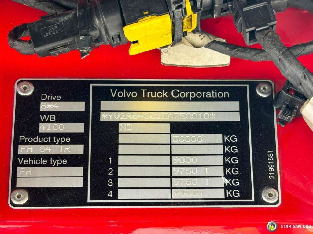Volvo  FH 540 8x4 FASSI F 660 HDS Fly Jib Winch leasing Volvo  FH 540 8x4 FASSI F 660 HDS Fly Jib Winch: picture 29