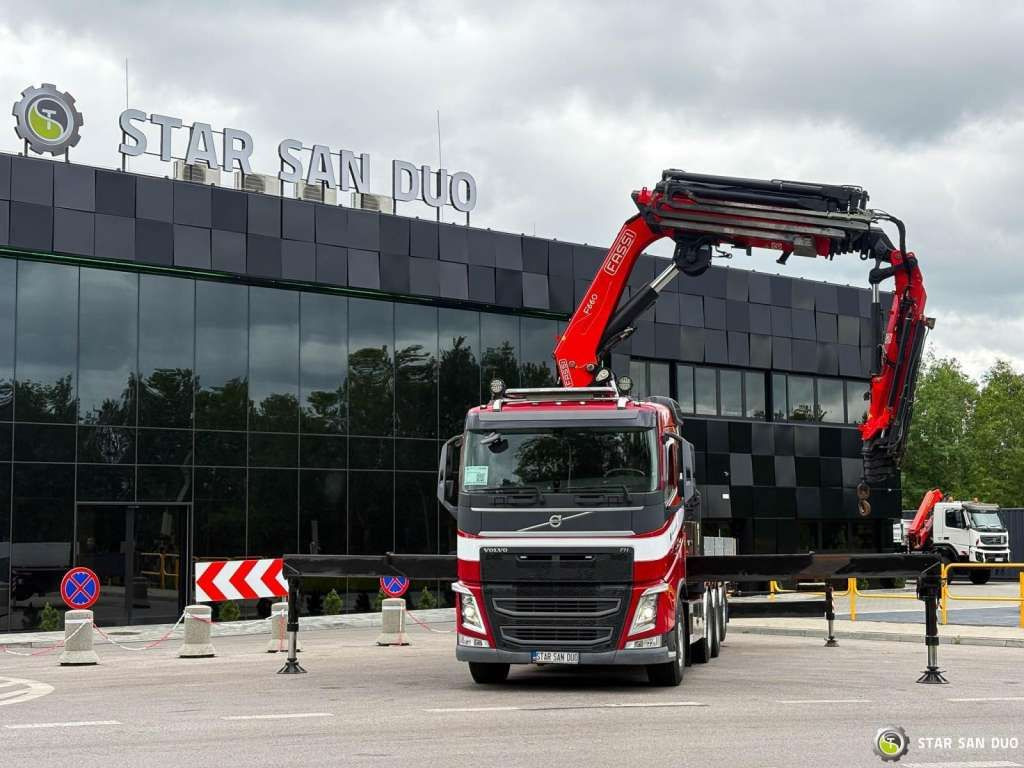 Volvo FH 540 8x4 FASSI F 660 HDS Fly Jib Winch - Crane truck: picture 4 Volvo FH 540 8x4 FASSI F 660 HDS Fly Jib Winch - Crane truck: picture 4