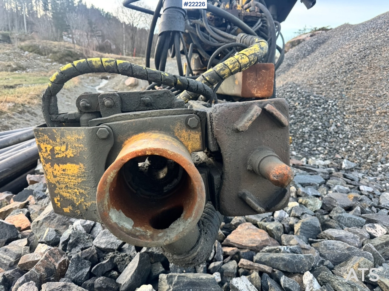 Atlas Boretårn m/ Atlas 1238 Hammer. - Hydraulic hammer: picture 2 Atlas Boretårn m/ Atlas 1238 Hammer. - Hydraulic hammer: picture 2