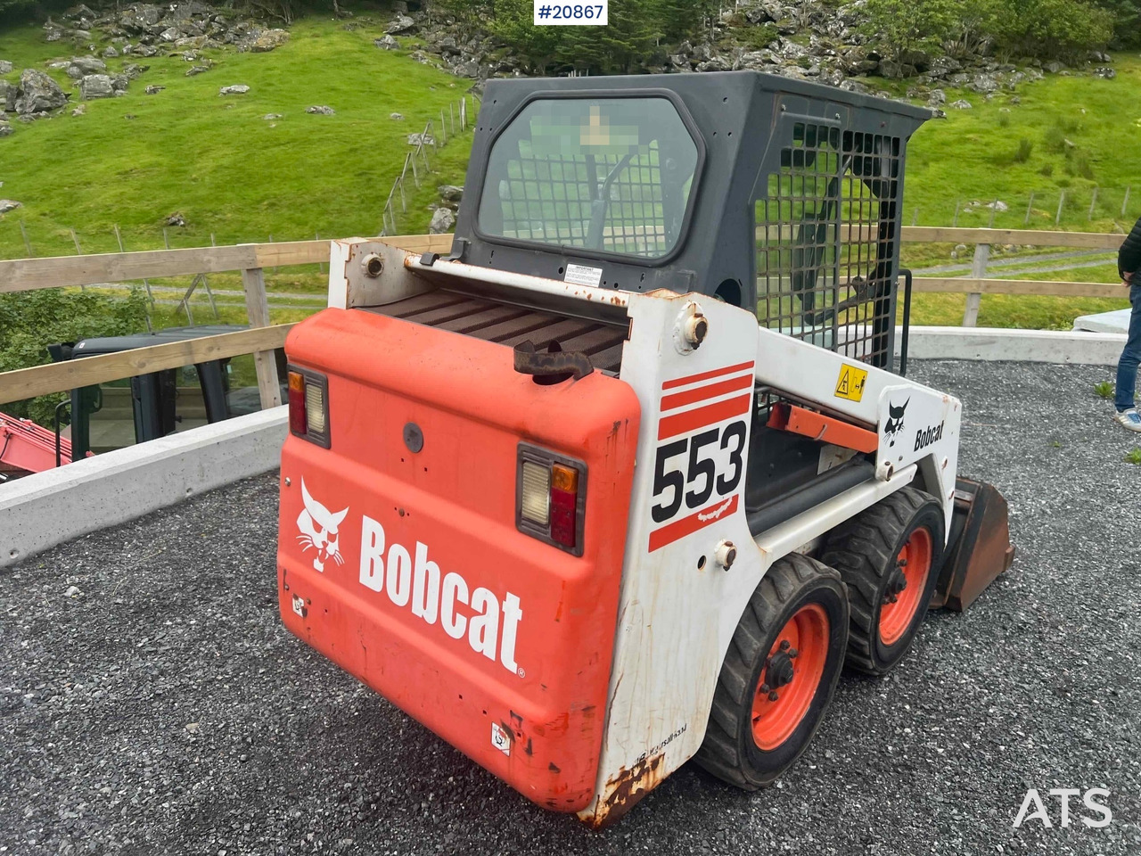 Skid steer loader Bobcat 553: picture 6