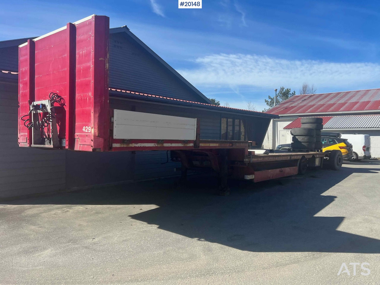 CMT Jumbotralle - Low loader semi-trailer: picture 2 CMT Jumbotralle - Low loader semi-trailer: picture 2