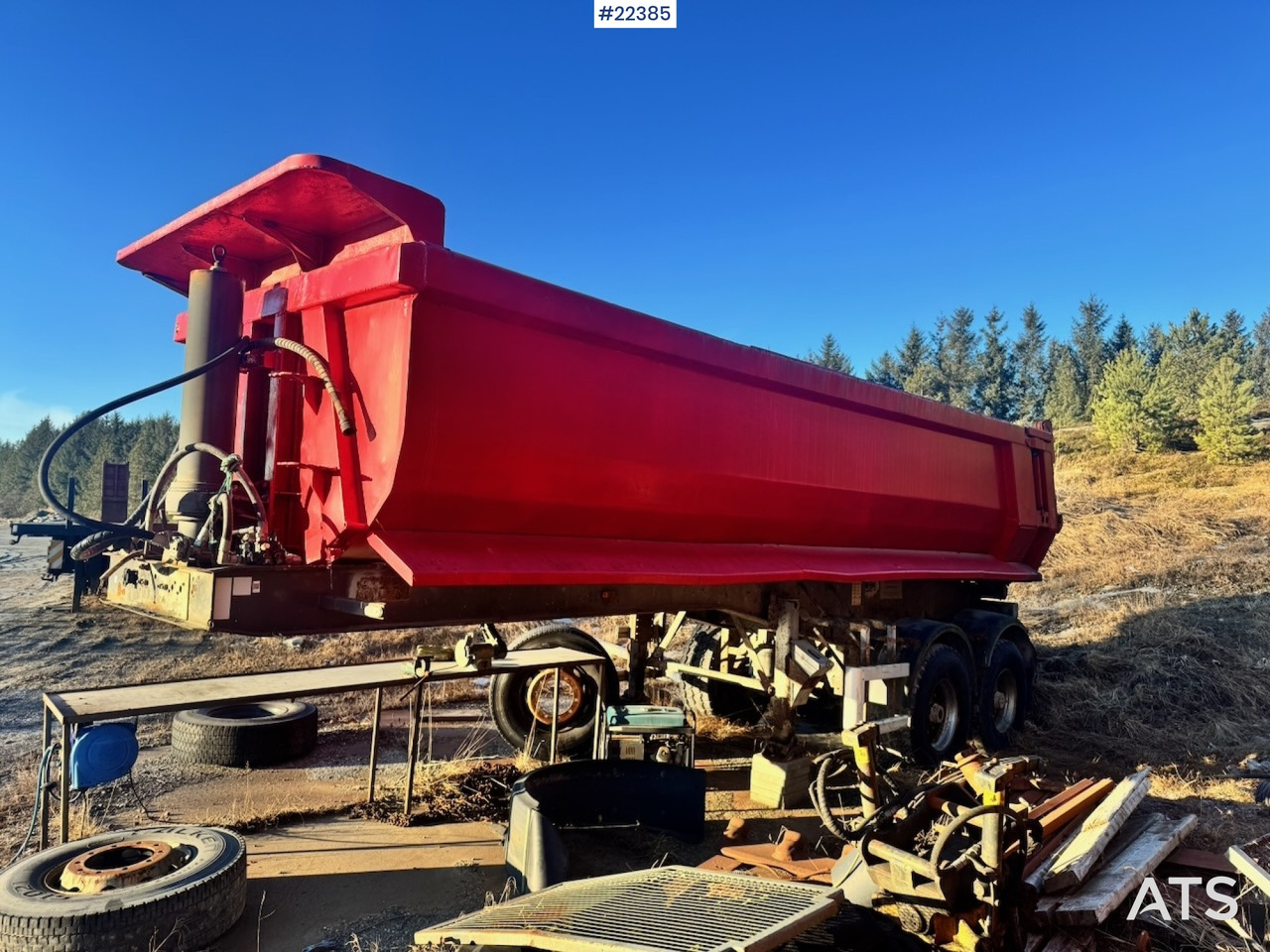 Carnehl 2-akslet tipphenger – leveres EU-godkjent - Tipper semi-trailer: picture 3 Carnehl 2-akslet tipphenger – leveres EU-godkjent - Tipper semi-trailer: picture 3